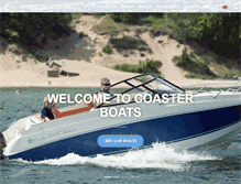 Tablet Screenshot of coaster-boats.com